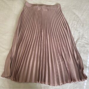 H&M Pleated Midi Skirt